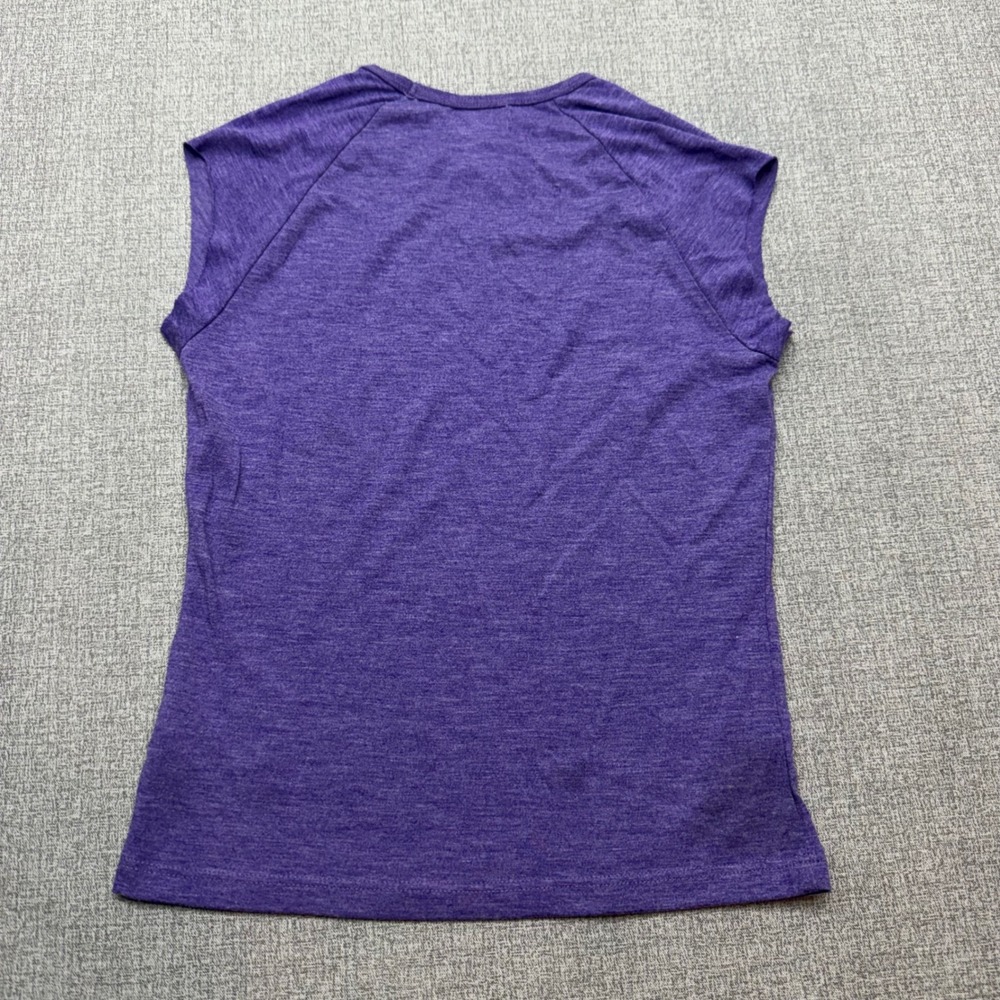 VTG Von Dutch Purple Heather Cap Sleeve T-Shirt Graphic Tee Y2K Women's Small - Picture 7 of 9